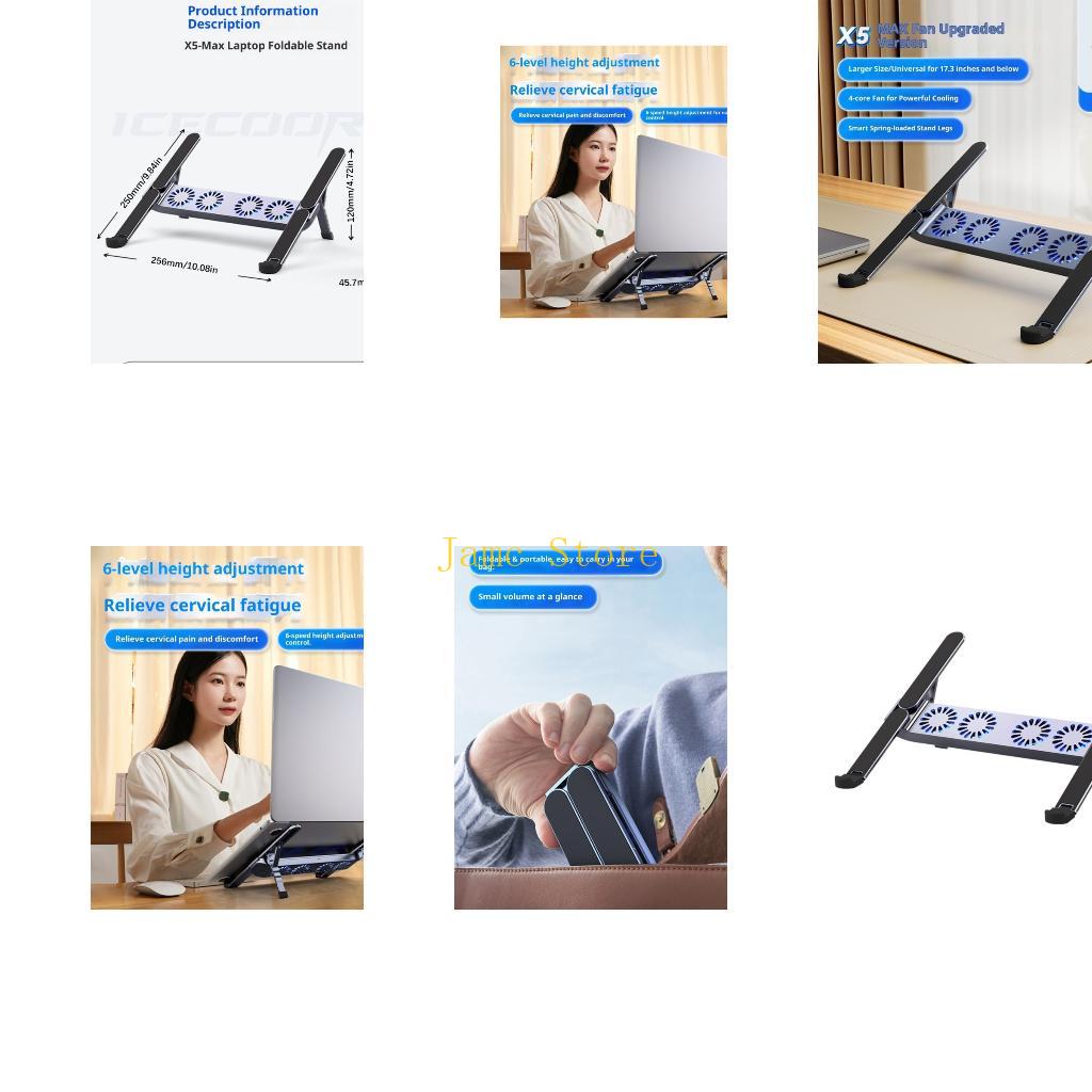 LX0B Portable Aluminum Cooling - Laptop Cooling Pad review and price