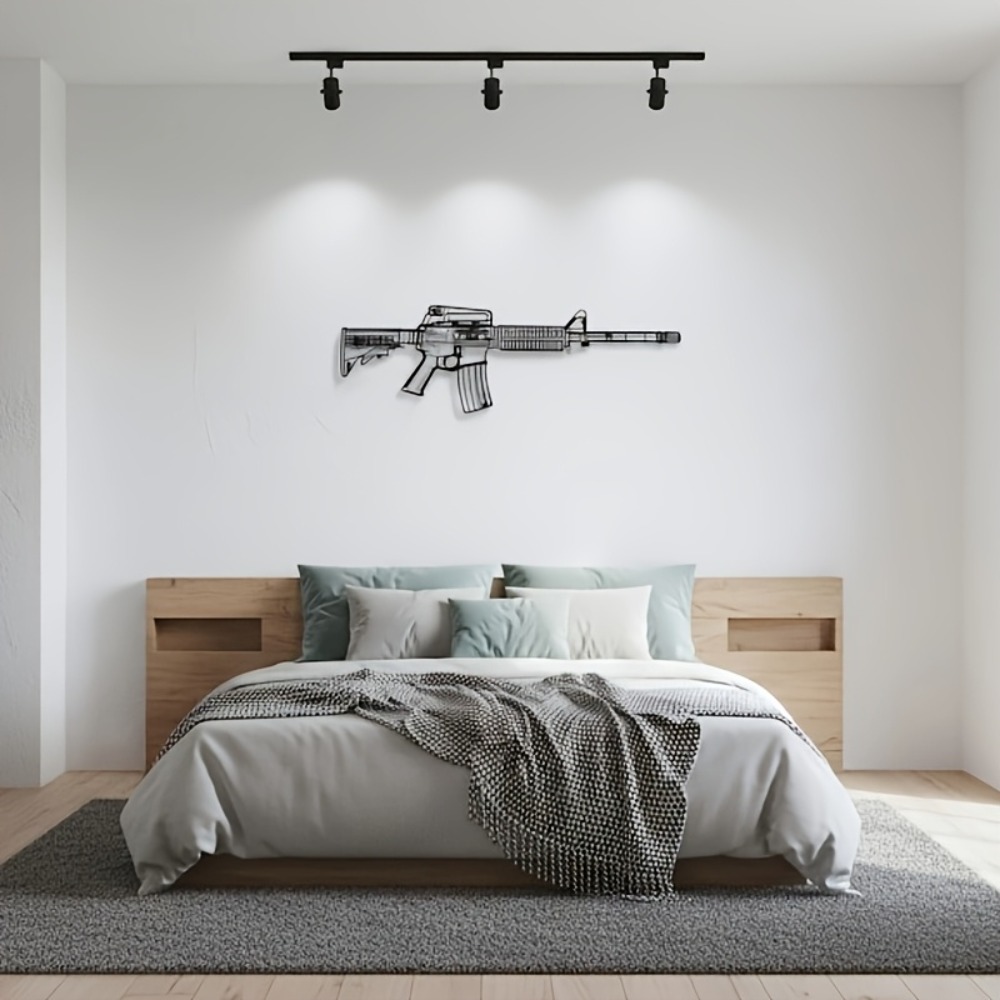 CIFbuy M4 Rifle AR15 Gun Silho - Laptop Mouse review and price