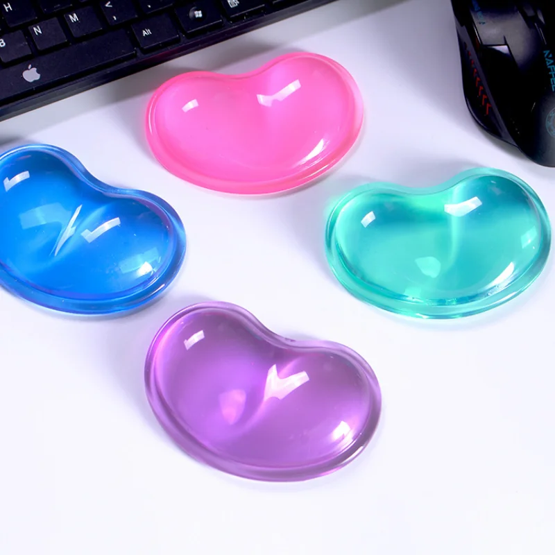 Silicone Gel Wrist Rest Heart- - Laptop Mouse review and price