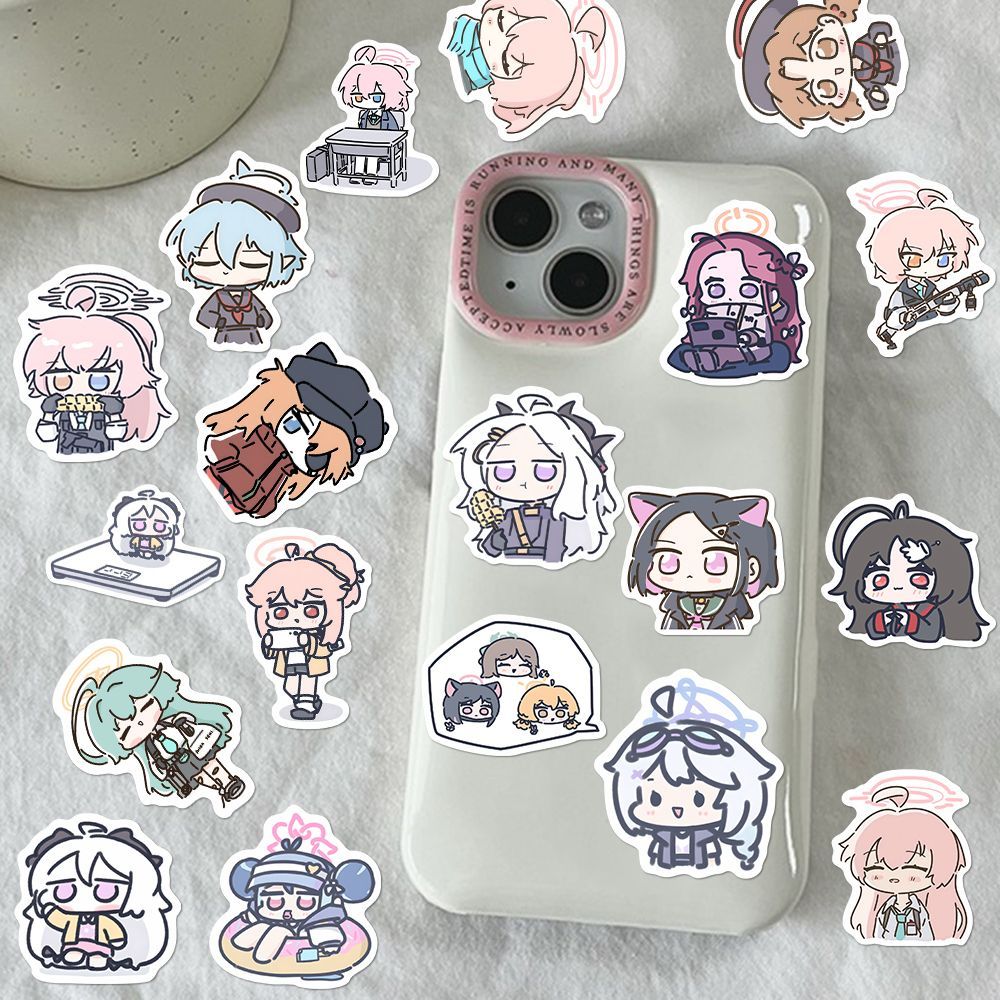 80PCS Anime Blue Archive Soras - Laptop Original Accessories review and price