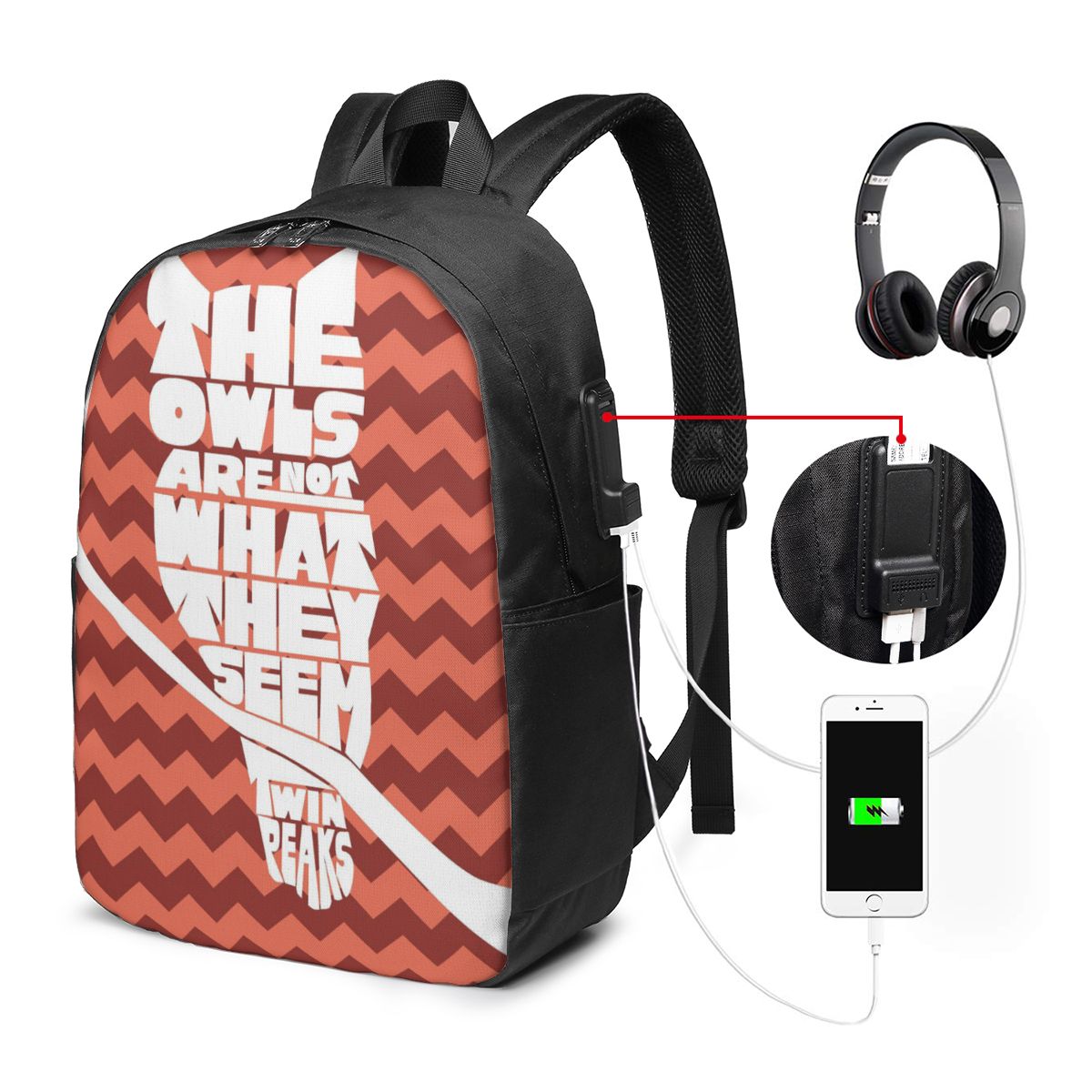Twin Peaks Red Room Backpack T - Laptop Bag review and price