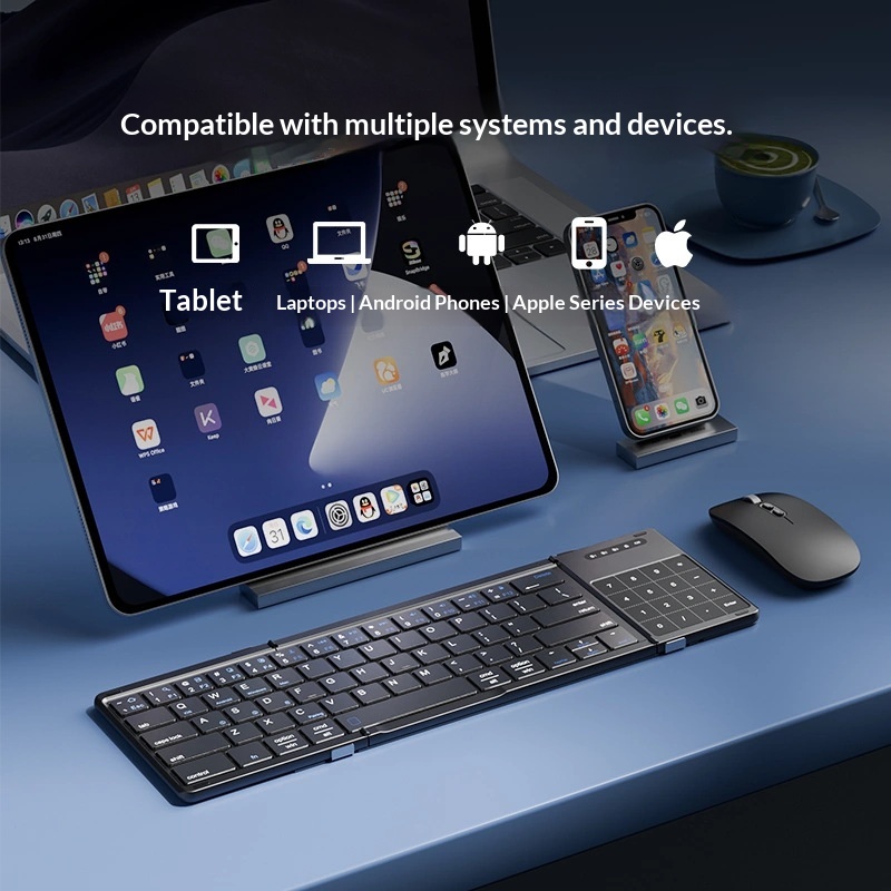 Mengzu Tri Fold Wireless Bluet - Laptop Mouse review and price
