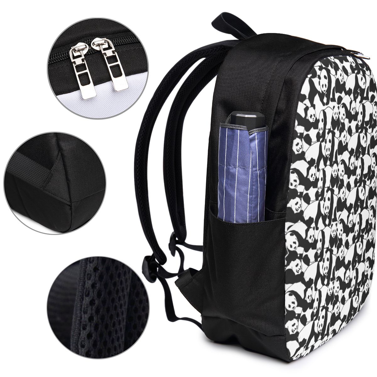 Panda Pattern Backpack Travel  - Laptop Bag review and price